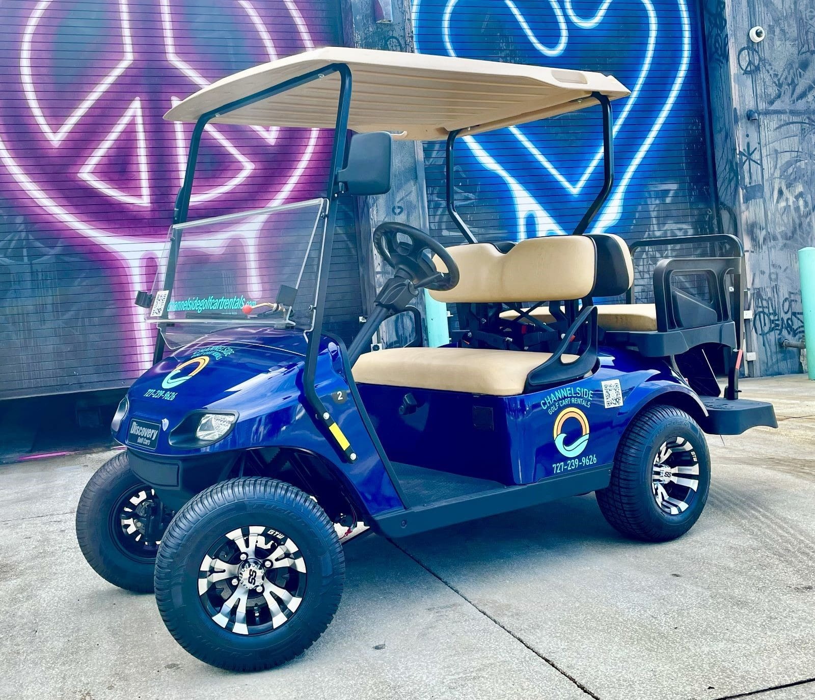 Golf cart delivery in the Tampa Bay Area