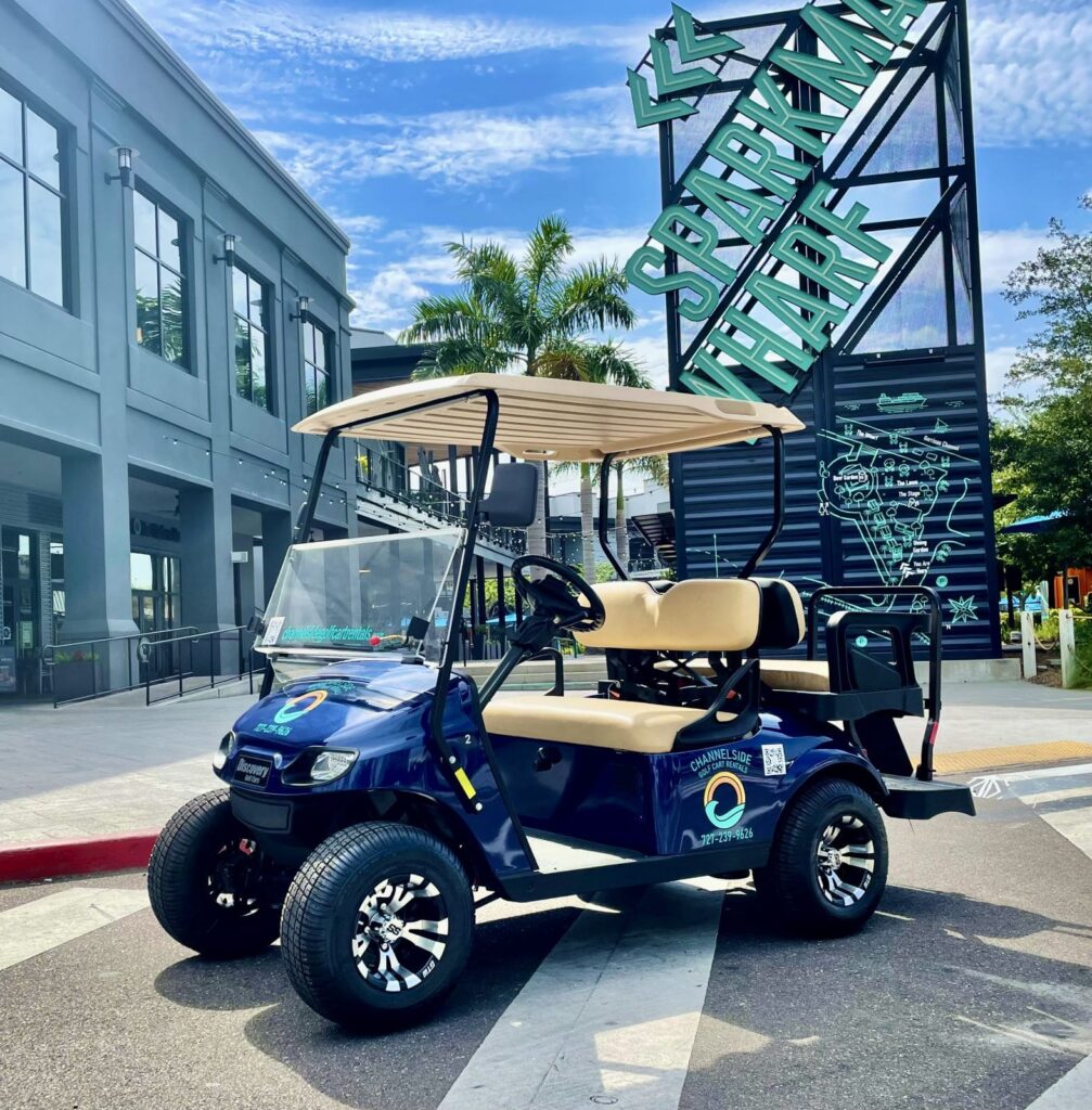 Clearwater Beach Golf Cart Route Map