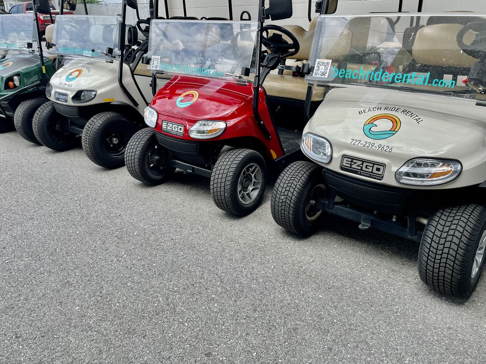 Golf Cart Rental in Clearwater Beach