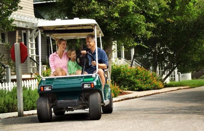 Renting Electric Golf Carts